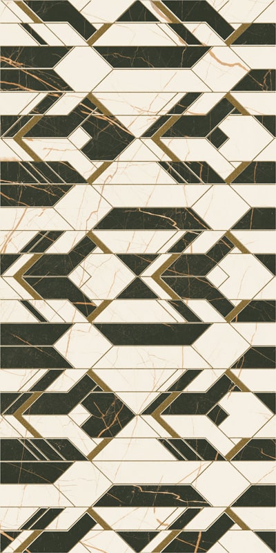 Fancy White Dekor 30 x 60 cm