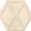 Illusion beige heksagon struktura polysk 171x198 T5