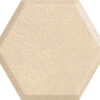 SERENE beige heksagon struktura mat 198x171 T3