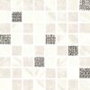 Mosaic White Light Grey Shine