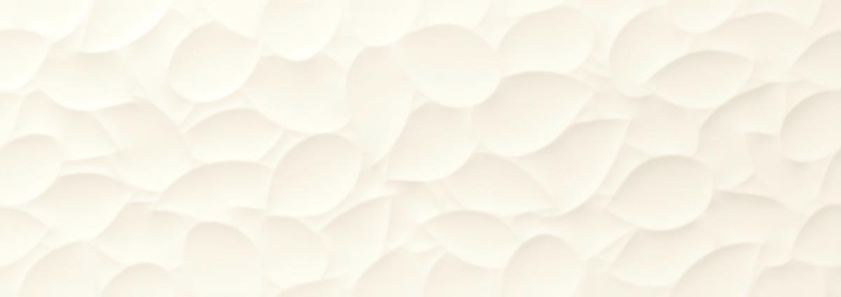 Genesis Leaf White 35 x 100 cm