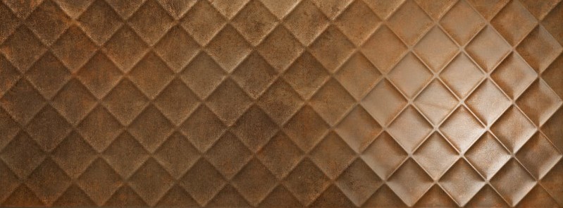 Metallic Chess Corten 45 x 120 cm