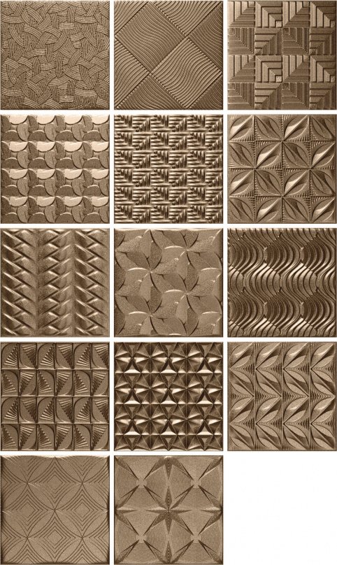 Gamma Bronze 15 x 15 cm