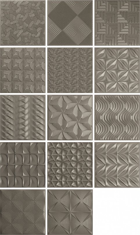 Gamma Vintage Metalic 15 x 15 cm