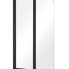 Prime black 2 részes kádparaván 90 cm 1 5a prime black 2 kadparavan w