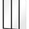 Prime black 3 részes kádparaván 120 cm 1 5a prime black 3 kadparavan w