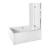 Prestigio 2 részes kádparaván 80 cm 1 prestigio kadparavan 2