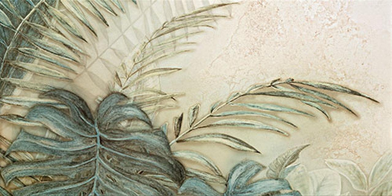 Tubadzin Alabaster Shine Leaves B/2 dekor 59,8 x 119,8 cm