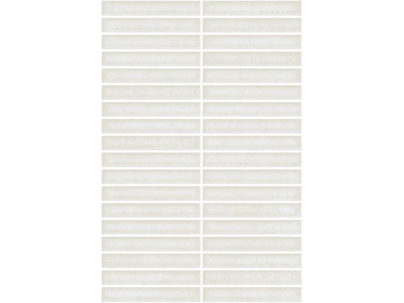 Paradyz Monpelli Mozaika Nacinana White Murano 19,8 x 29,8 cm
